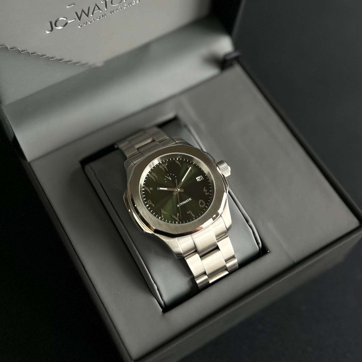 Olive Green 41 - Seiko NH35 Automatic Watch