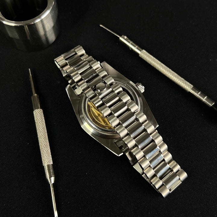 Datejust 36 Beige - Custom Seiko NH35 automatic Watch