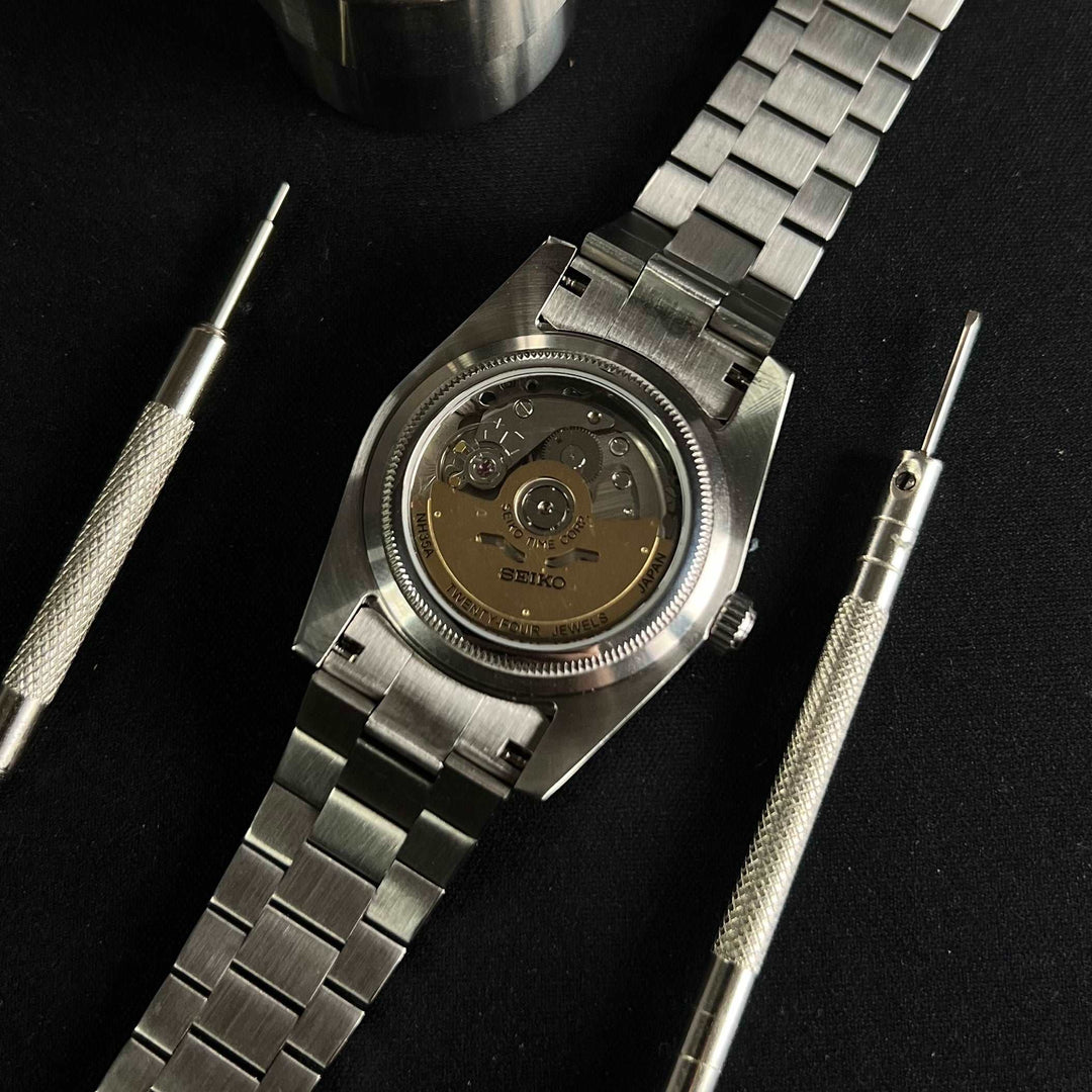 Datejust 36 Beige - Custom Seiko NH35 automatic Watch