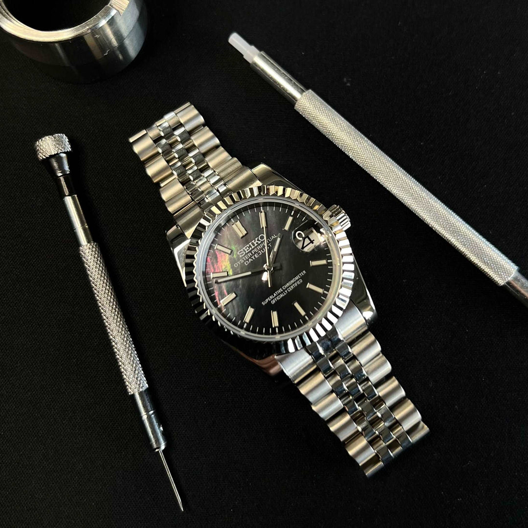 DateJust 36 Pearl Jubilee - Custom Seiko NH35 automatic Watch