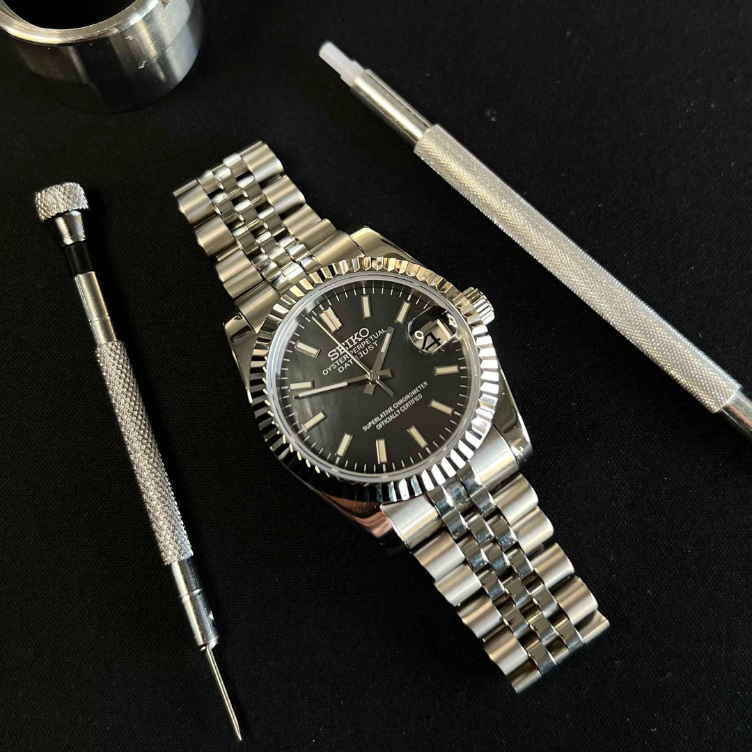 DateJust 36 Pearl Jubilee - Custom Seiko NH35 automatic Watch