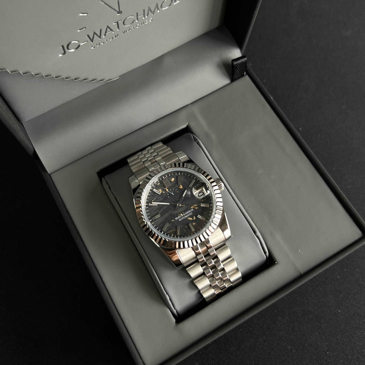 DateJust BLACK CARBON G - Seiko NH35 automatic Watch