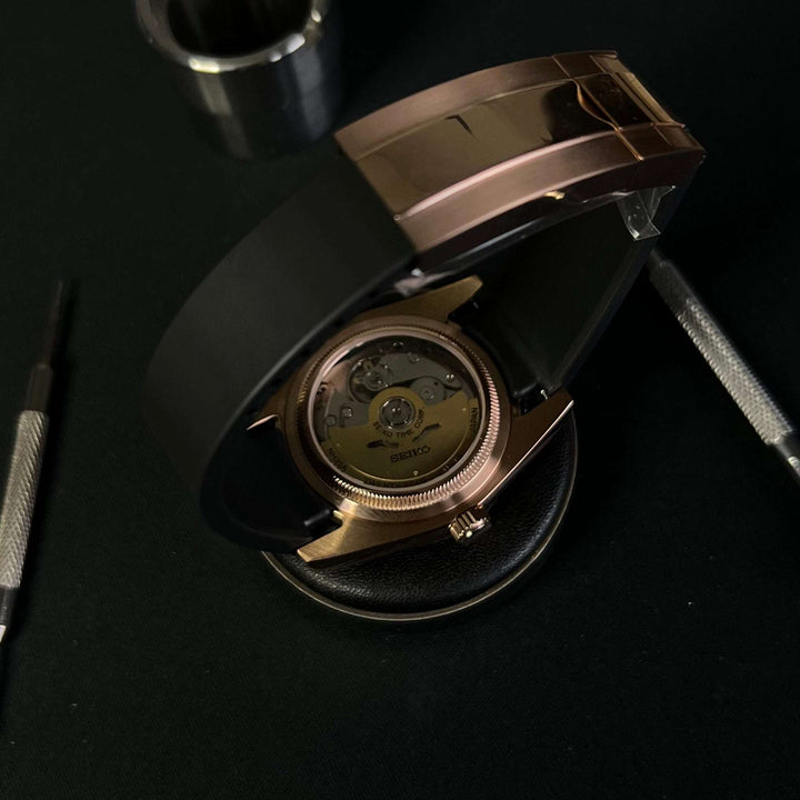 DateJust RG Black - Custom Seiko NH35 Automatic Watch
